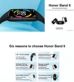 Pulsera Huawei Honor Band 6 AMOLED + SpO2 - Imagen 2