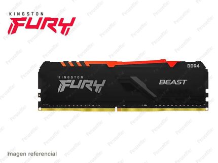 Memoria DDR4 Kingston FURY Beast 3200MHz 16GB RGB